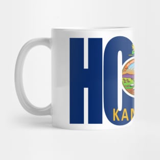 Kansas Home - State Flag Mug